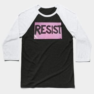 RESIST 1/21/17 - Front Baseball T-Shirt